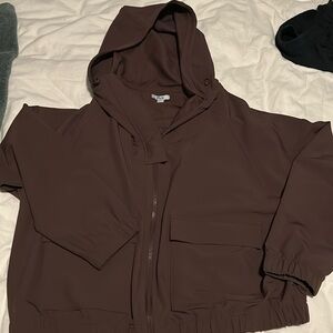 Plum Colored Rain Jacket
